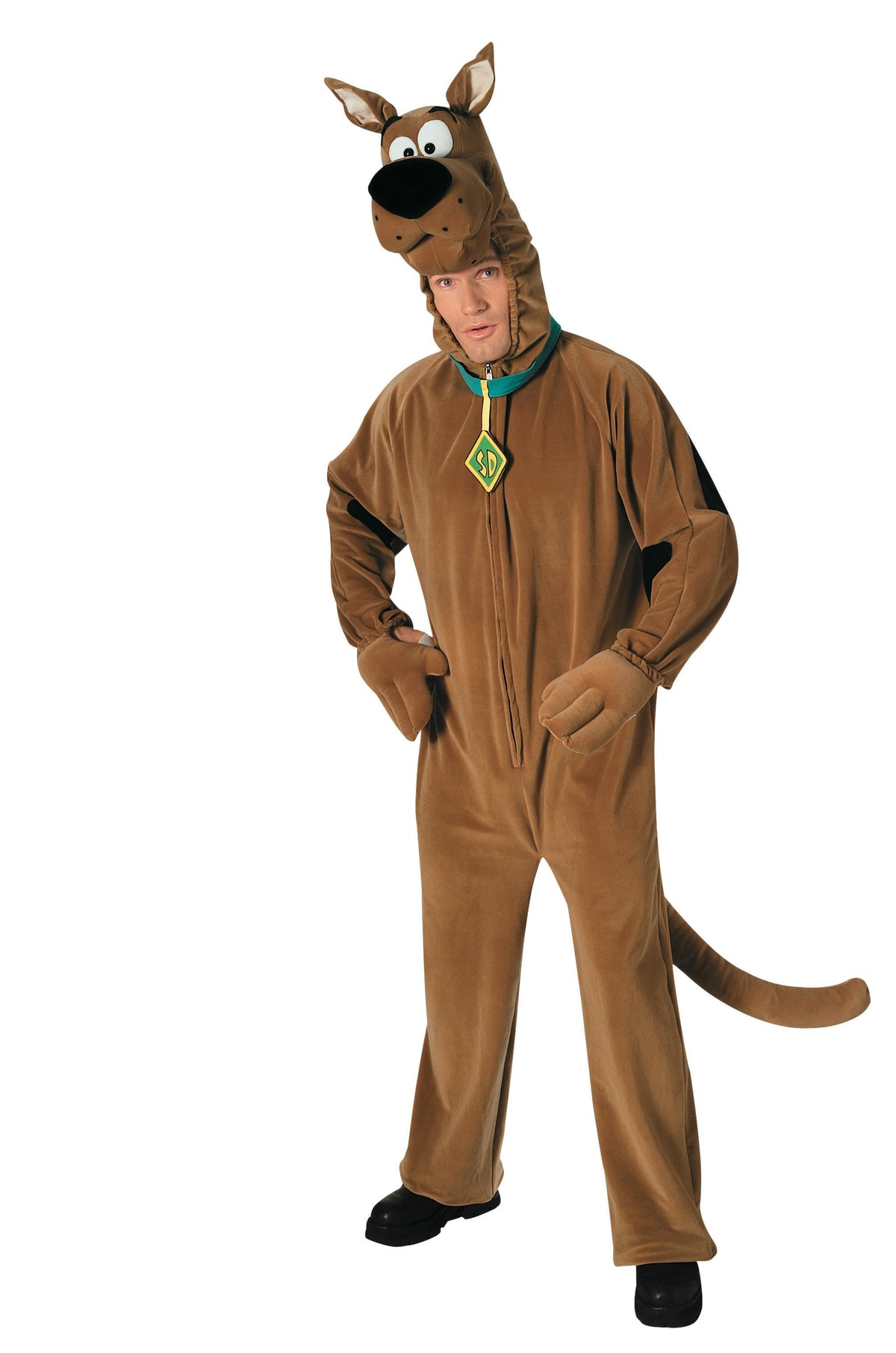 SCOOBY DOO ADULT DELUXE COSTUME - SIZE STD