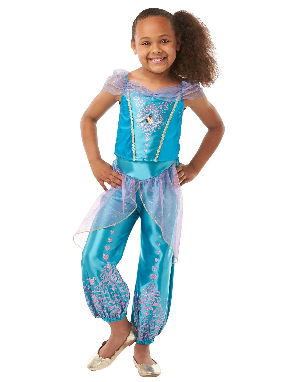 JASMINE GEM PRINCESS COSTUME  SIZE 4-6