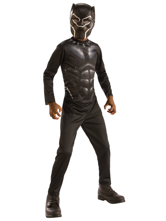 BLACK PANTHER OPP COSTUME  SIZE 6-8