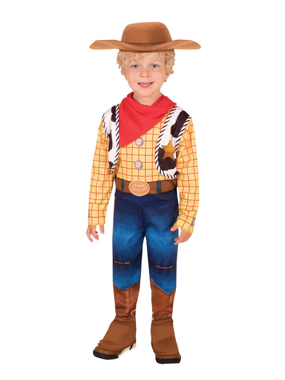 WOODY DELUXE TOY STORY 4 COSTUME  SIZE TODDLER