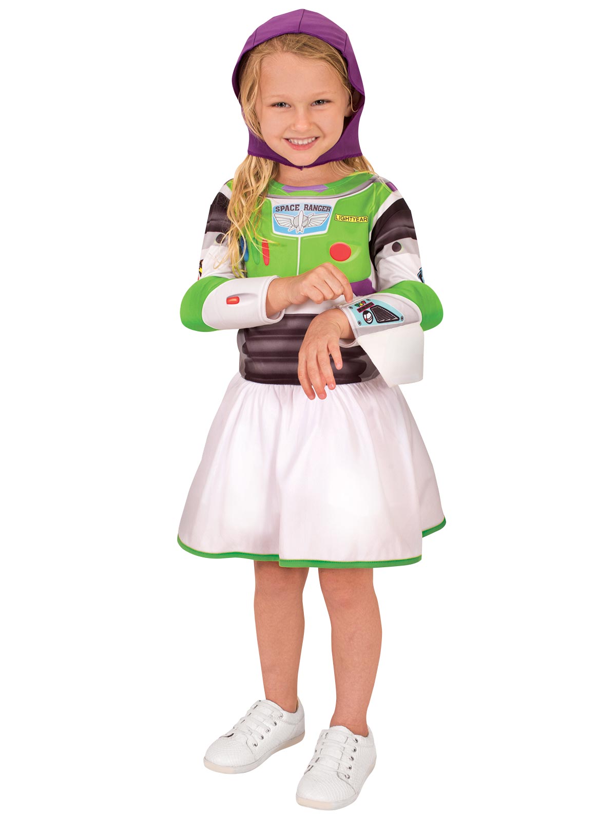 BUZZ GIRL TOY STORY 4 CLASSIC COSTUME  SIZE TODD