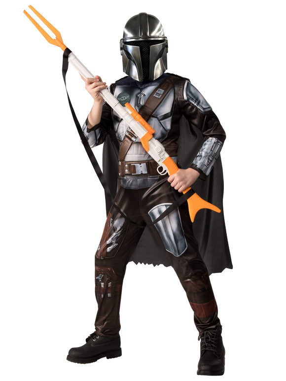 MANDALORIAN DELUXE COSTUME  SIZE 3-5