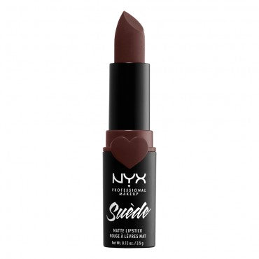NYX Cosmetics Suede Matte Lipstick 3.5g Color Cold Brew