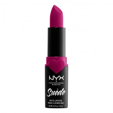 NYX Cosmetics Suede Matte Lipstick 3.5g Color Clinger