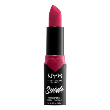 NYX Cosmetics Suede Matte Lipstick 3.5g Color Cherry Skies