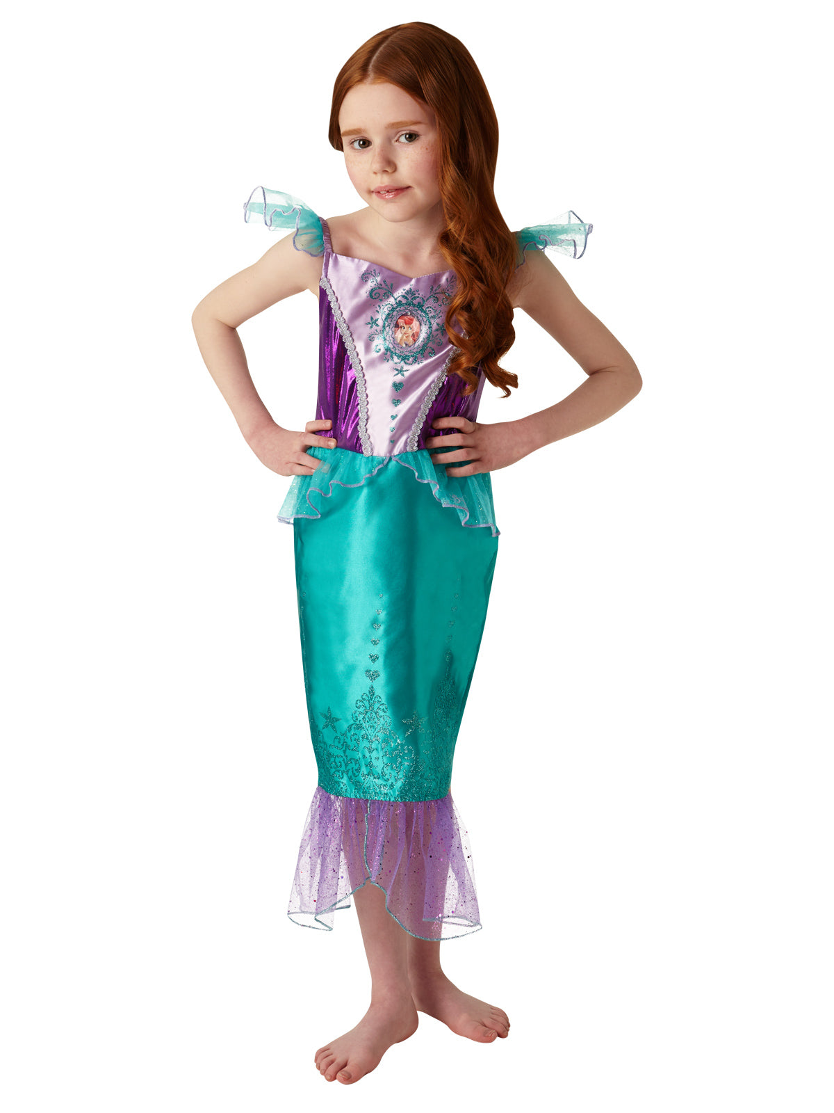 ARIEL GEM PRINCESS COSTUME  SIZE 4-6