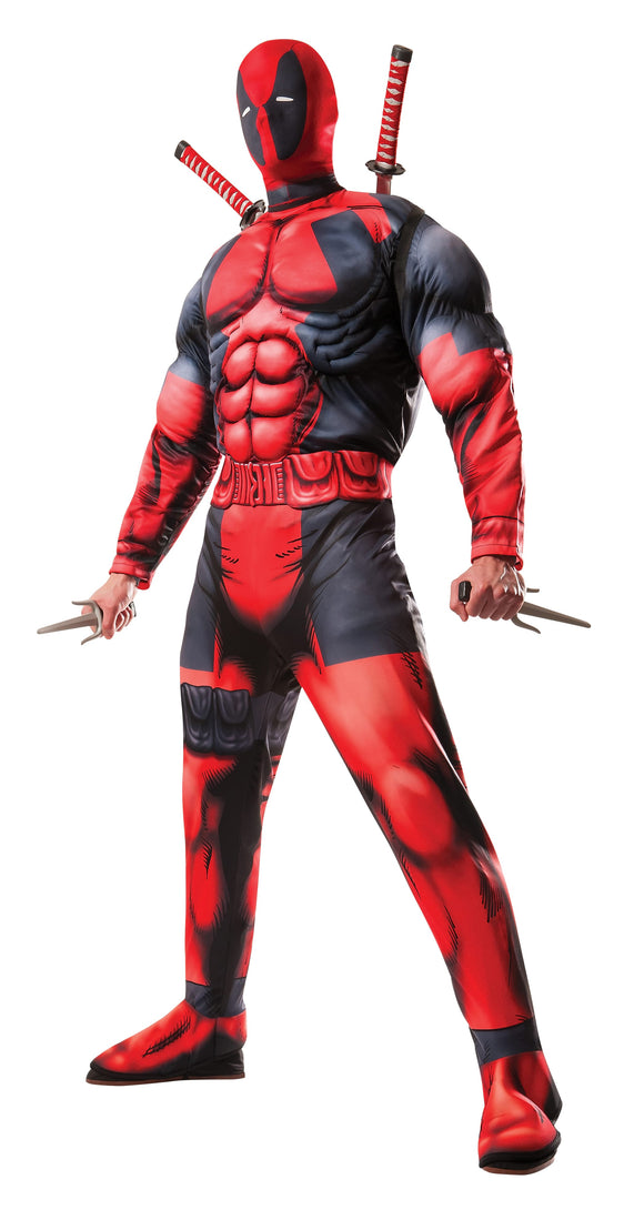 DEADPOOL DELUXE ADULT - SIZE XL