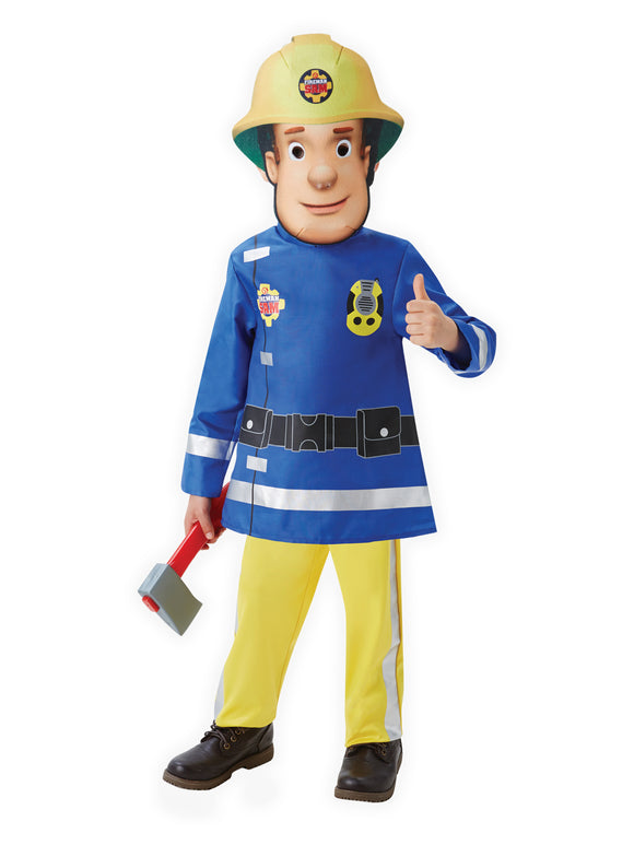 FIREMAN SAM DELUXE COSTUME  SIZE TODDLER