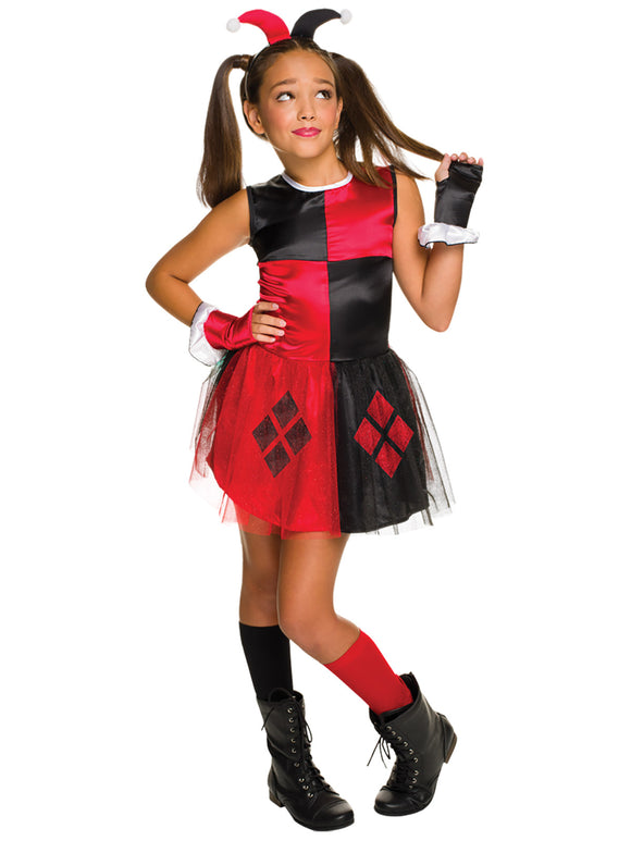 HARLEY QUINN TUTU COSTUME - SIZE 3-5