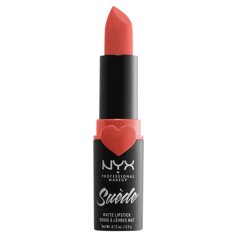 NYX Cosmetics Suede Matte Lipstick 3.5g Color Orange Country