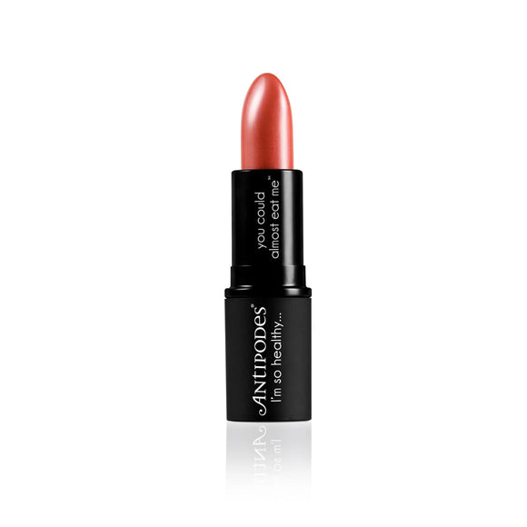Antipodes Moisture-Boost Lipstick 4g PIHA BEACH TANGERINE