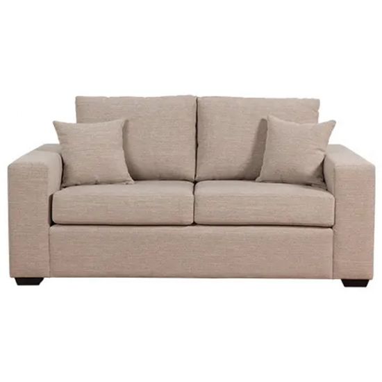 Zena 2.5 Seater Fabric Sofa - Pebble
