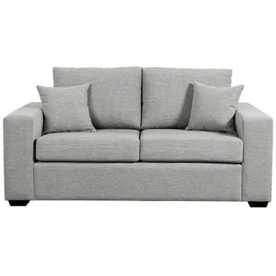 Zena 2.5 Seater Fabric Sofa - Pewter